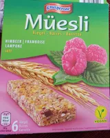 barre müesli framboise