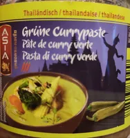 grüne Curry Paste thailändisch