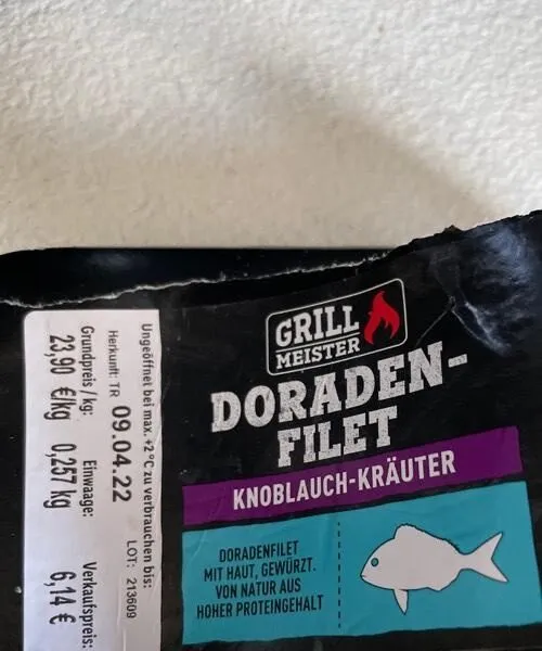 Doraden-filet