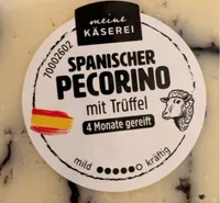 Spanischer pecorino mit trüffel