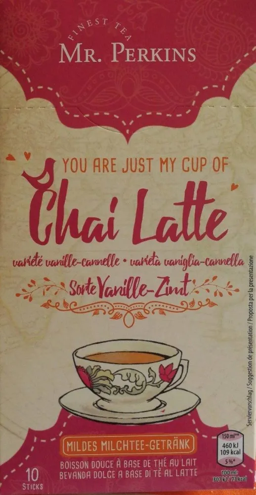 Chai Latte Vanille-Cannelle