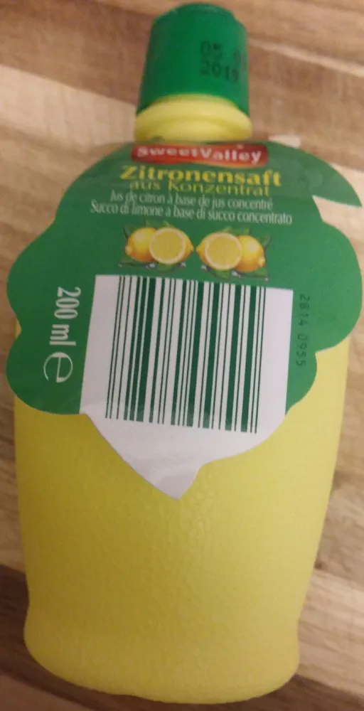 Zitronensaft Aus Konzentrat