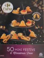 50 mini festive & christmas tree