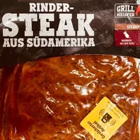 RINDER-STEAK aus Südamerika