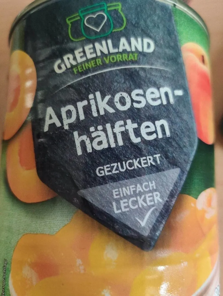 Greenland - Aprikosenhälften gezuckert