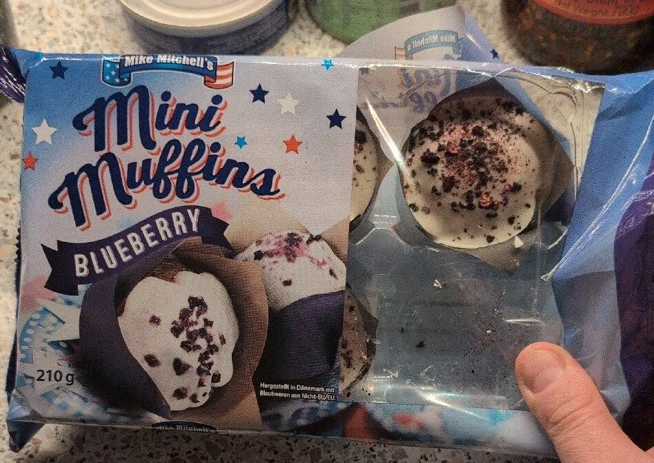 Mini Muffin Blueberry