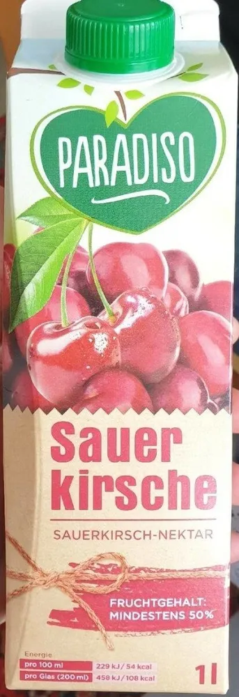 Sauerkirsche Nektar