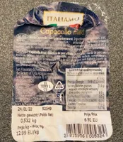 Capocollo mild