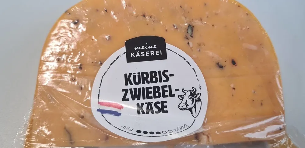 Kürbis Zwiebel Käse
