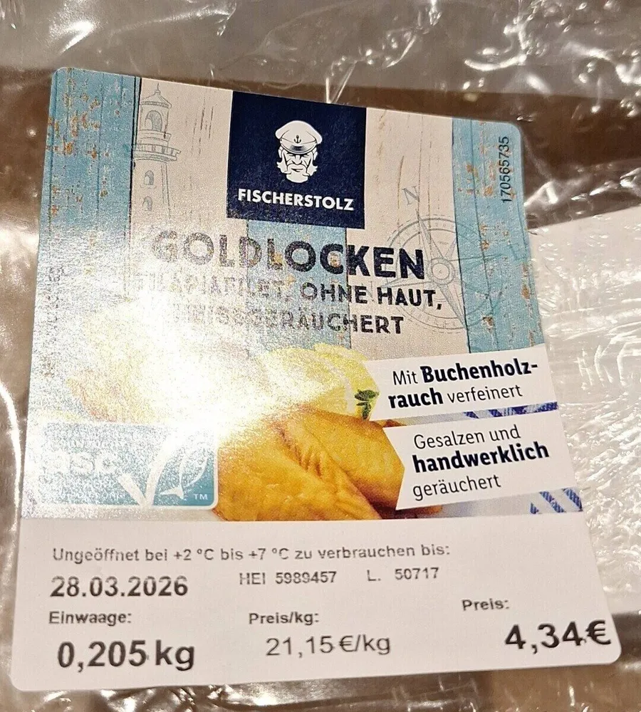 Goldlocken tilapiafilet