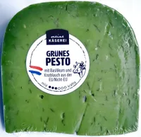 Schnittkäse - grünes Pesto