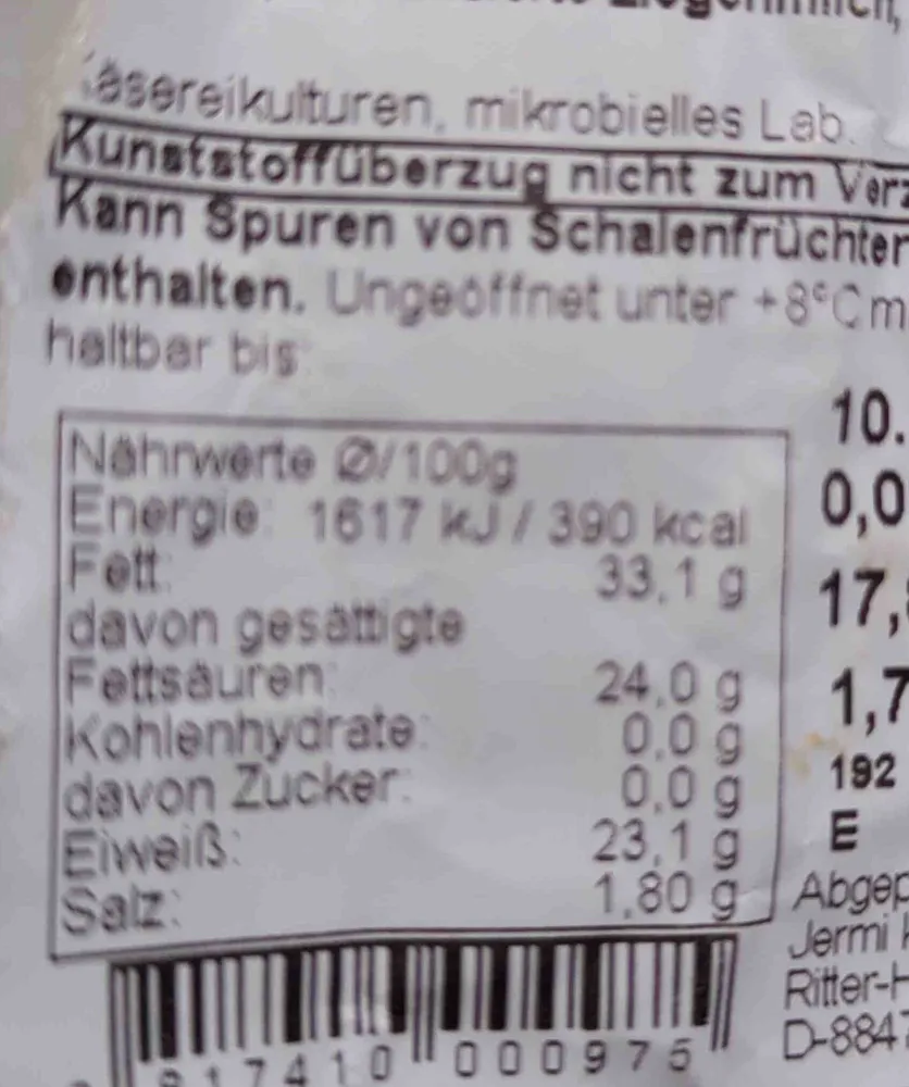 Gouda aus Ziegenmilch