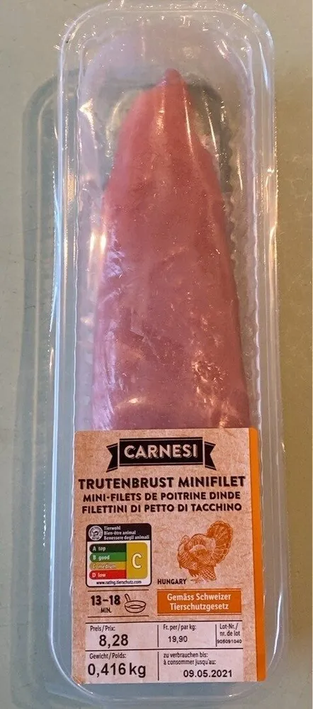 Mini-filets de poitrine dinde