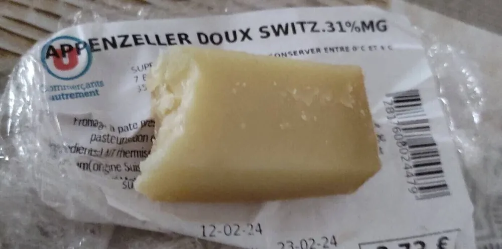 Appenzeller doux switz.31%mg