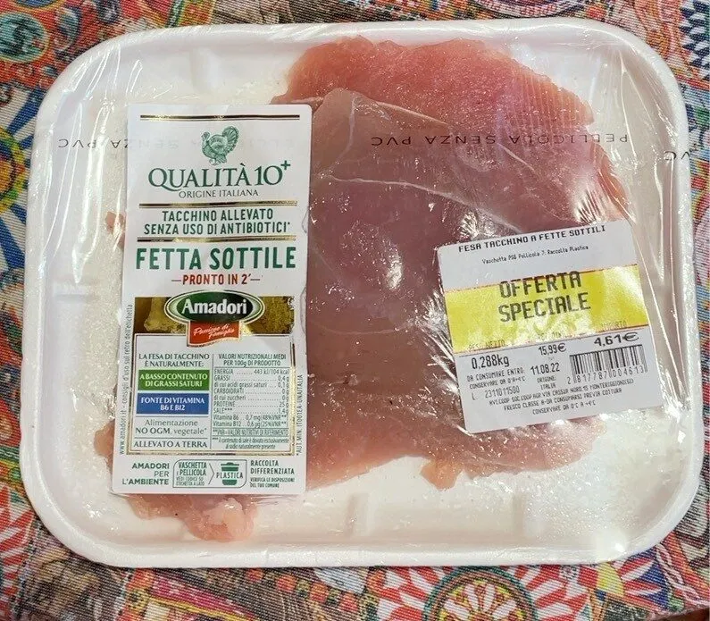 Tacchino fetta sottile