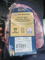 Salt Dry Aged Aberdeen Angus Beef Roasting Joint