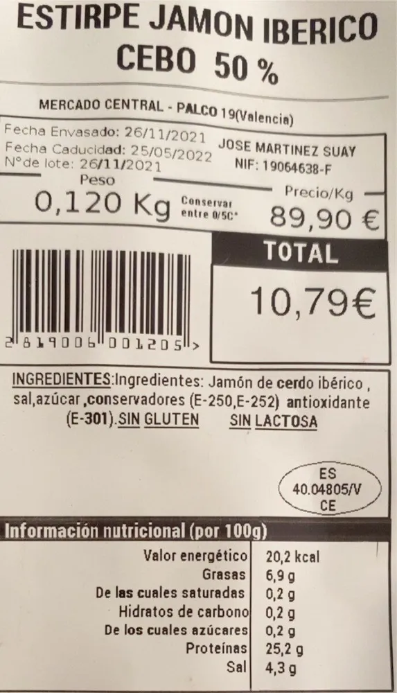 Jamon iberico