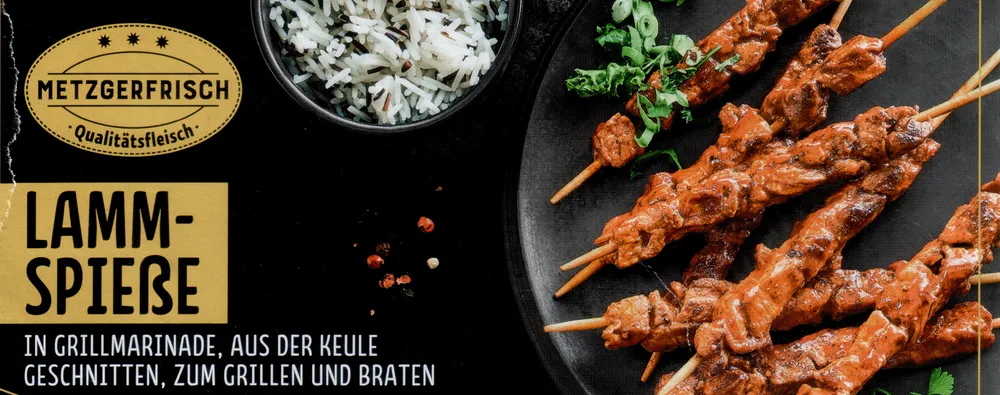 Metzgerfrisch Lammspieße