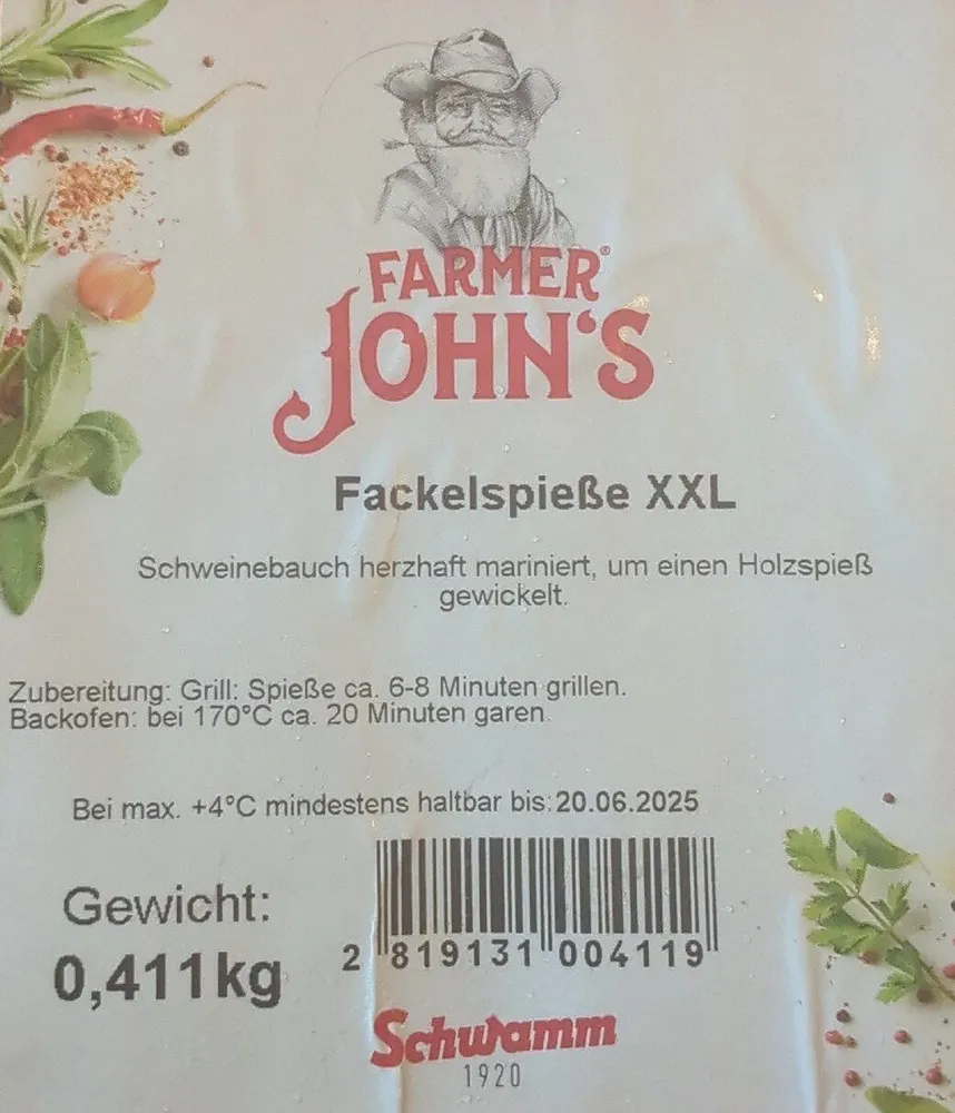 Fackelspieß XXL Farmer John's