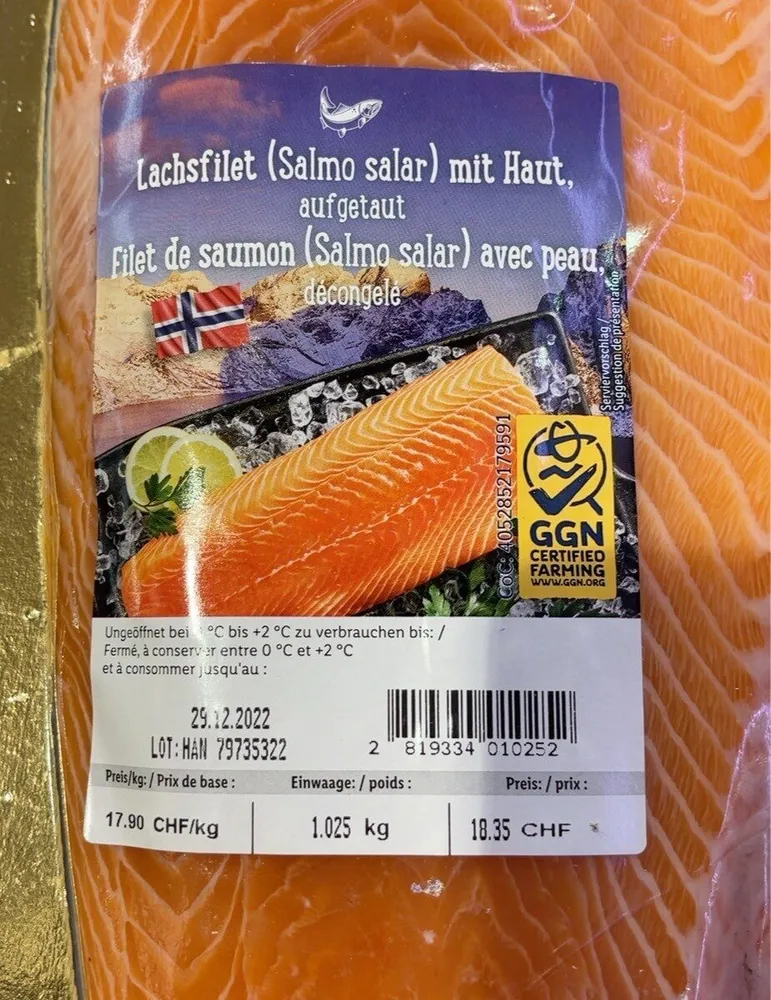 Lachsfilet