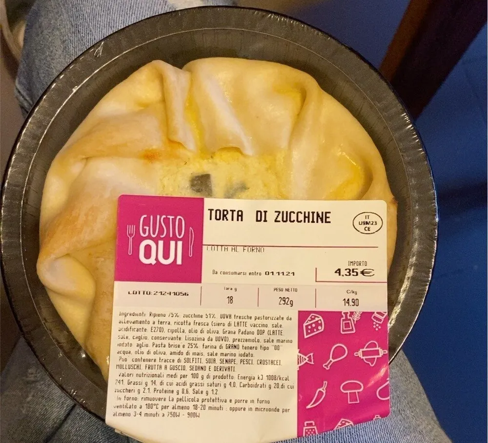 Torta di zucchine
