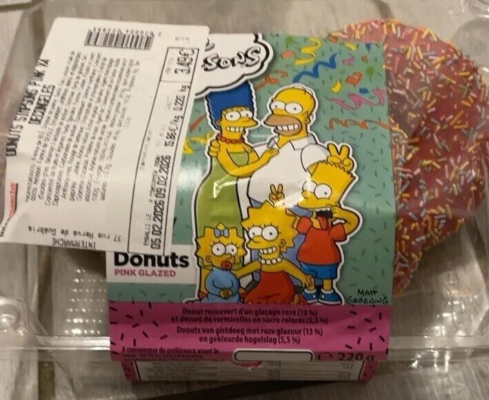 Donuts simspoin pink