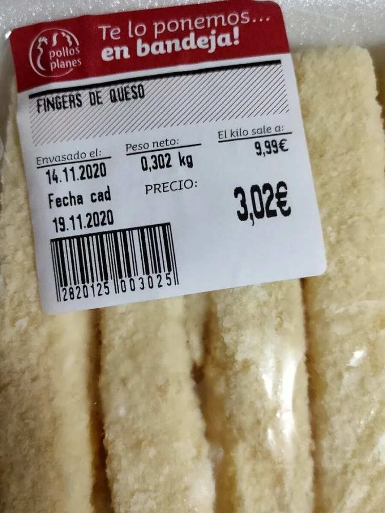 Fingers de queso