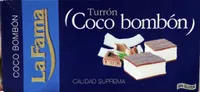 Turrón coco bombón