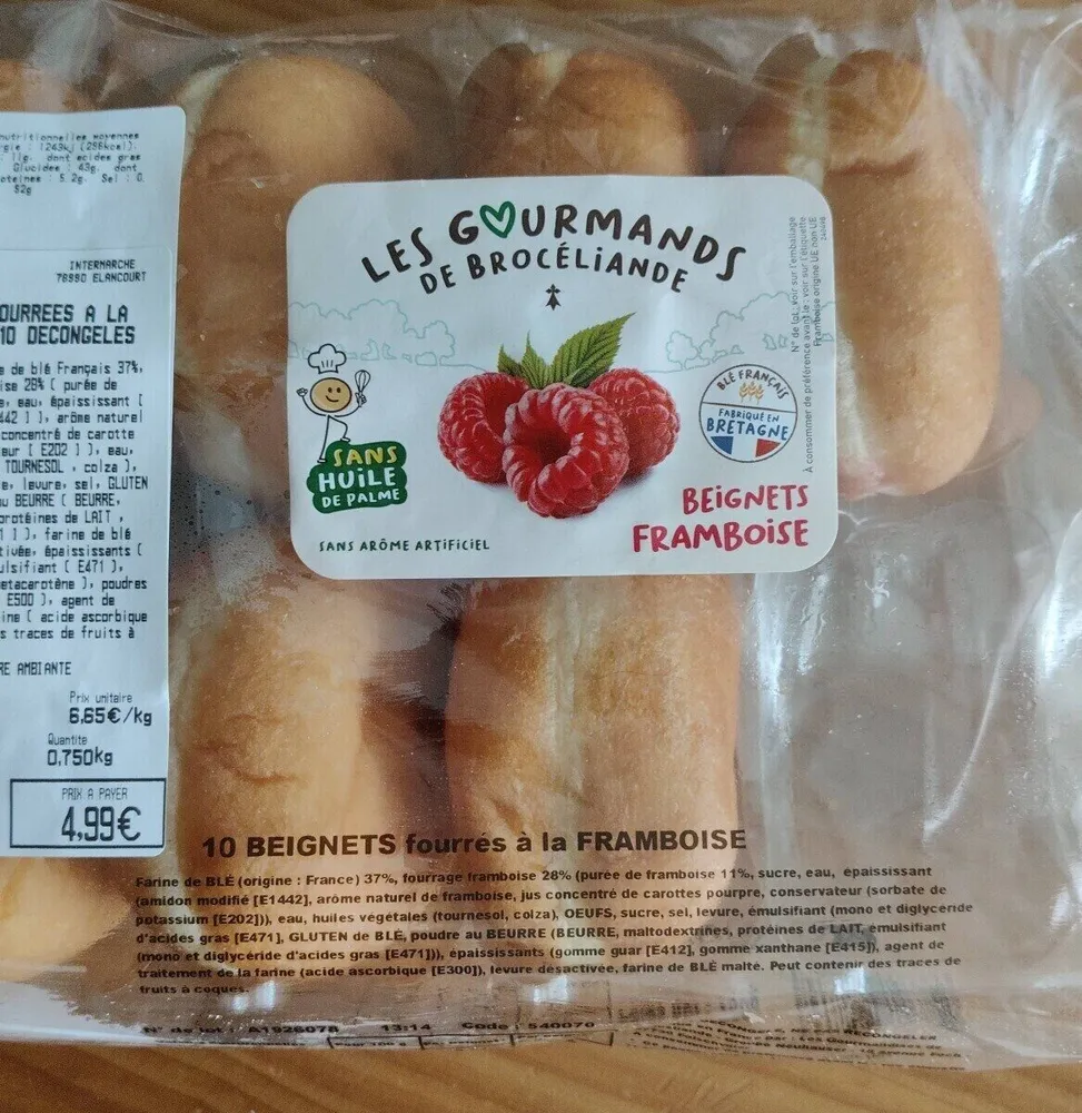 Beignets framboise