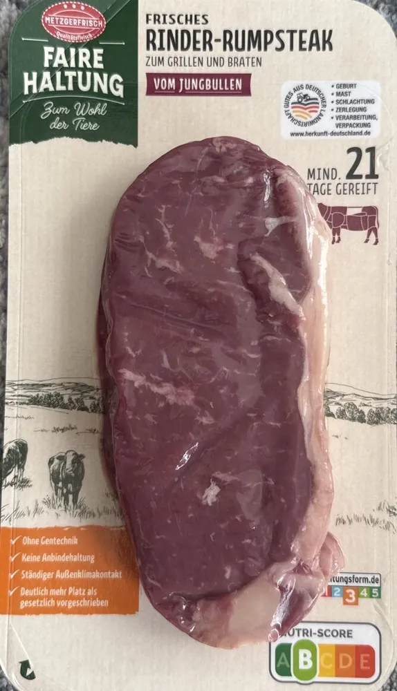 Rinder-Rumpsteak