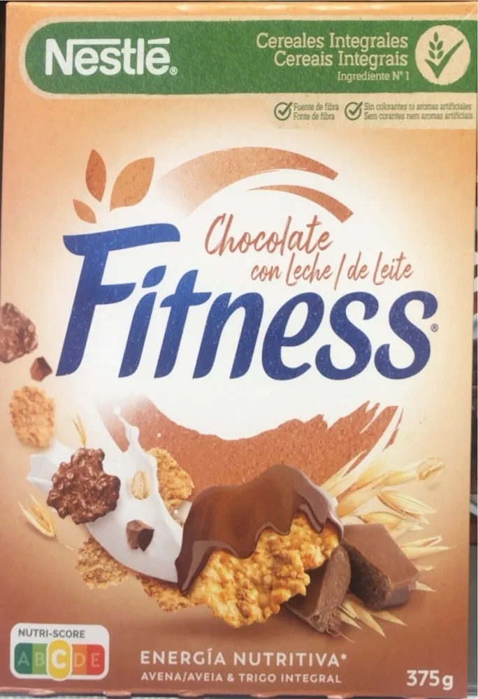 Cereales nestle fitness chocolate 375gr