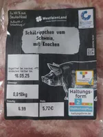 Schälrippchen vom Schwein mit Knochen
