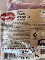 Frischer Schweinenackenbraten zum Braten