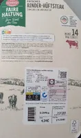 Frisches Rinder-Hüftsteak