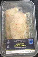 Filet de merlu mariné