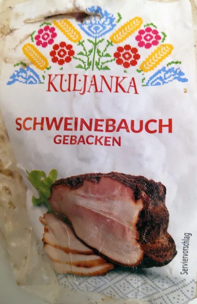 Schweinebauch gebacken
