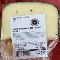 Tomme pyrénées Igp noire vache