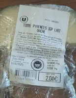TOMME PYRENEES IGP LAIT VACHE