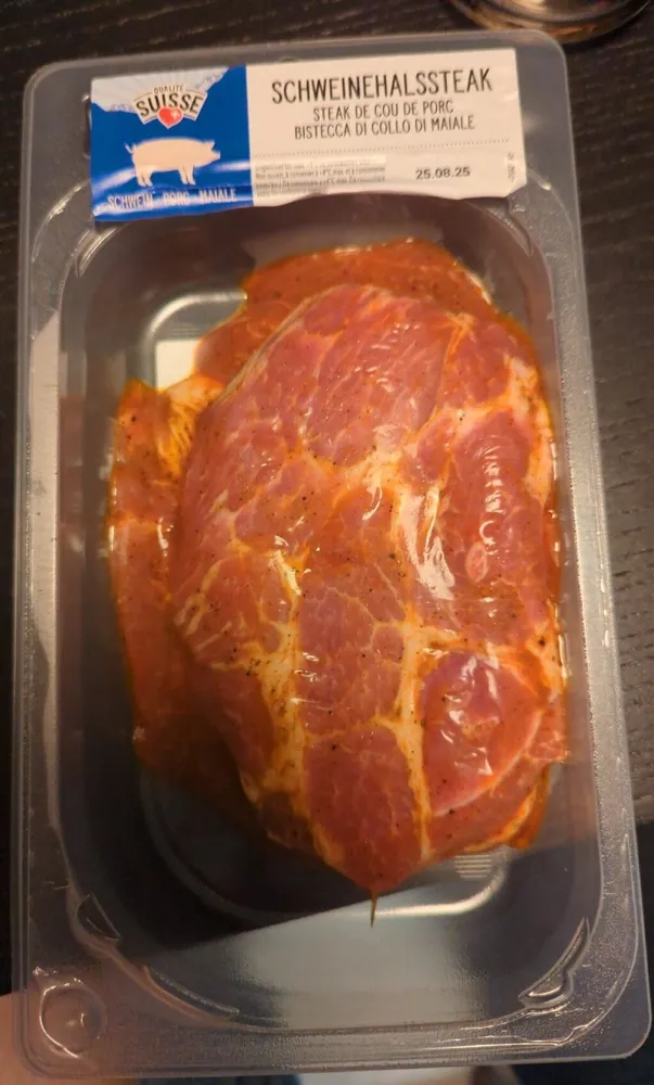 Schweinehalssteak