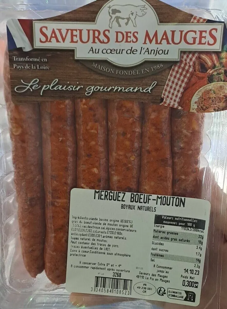 Merguez Boeuf-Mouton