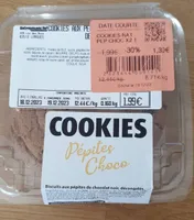 Cookies pepites choco