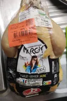 Poulet fermier jaune