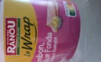 Wrap jambon cheddar fondu