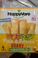 Pois et fèves curry