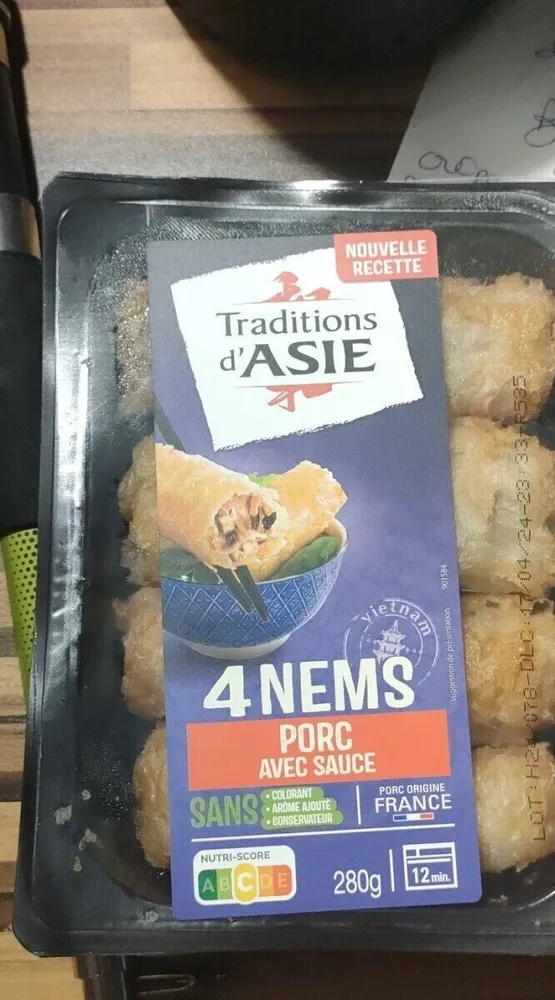 Nems au porc