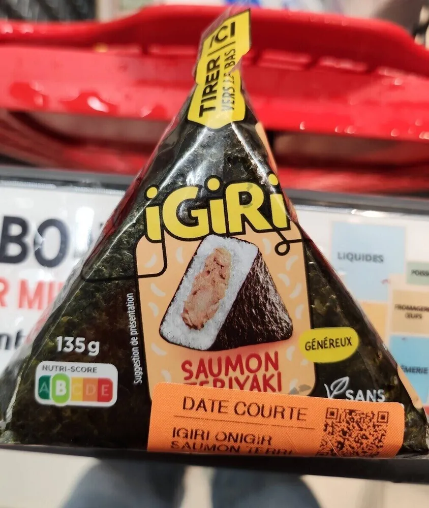 igiri saumon teriyaki