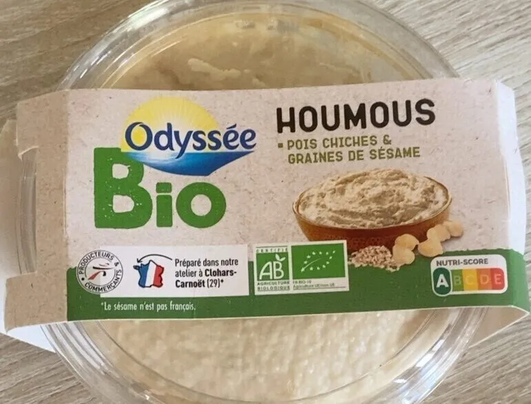 HOUMOUS POIS CHICHES & GRAINES DE SÉSAME