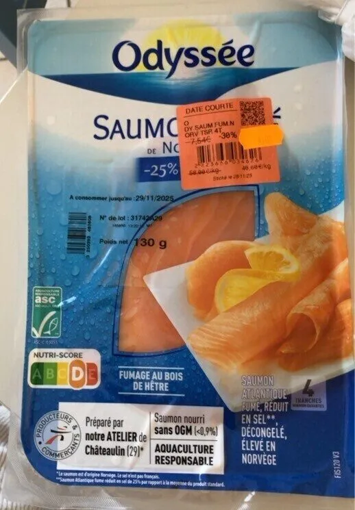 Saumon de norvege