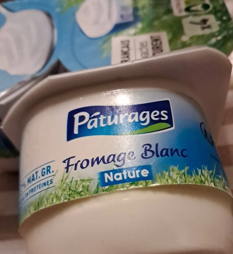 Fromage blanc nature paturages