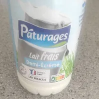 Lait frais demi-écrémé